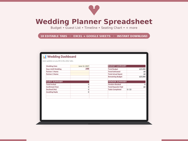 The Ultimate Digital Wedding Planner cover